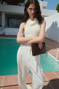 Silvie Textured Knit Top