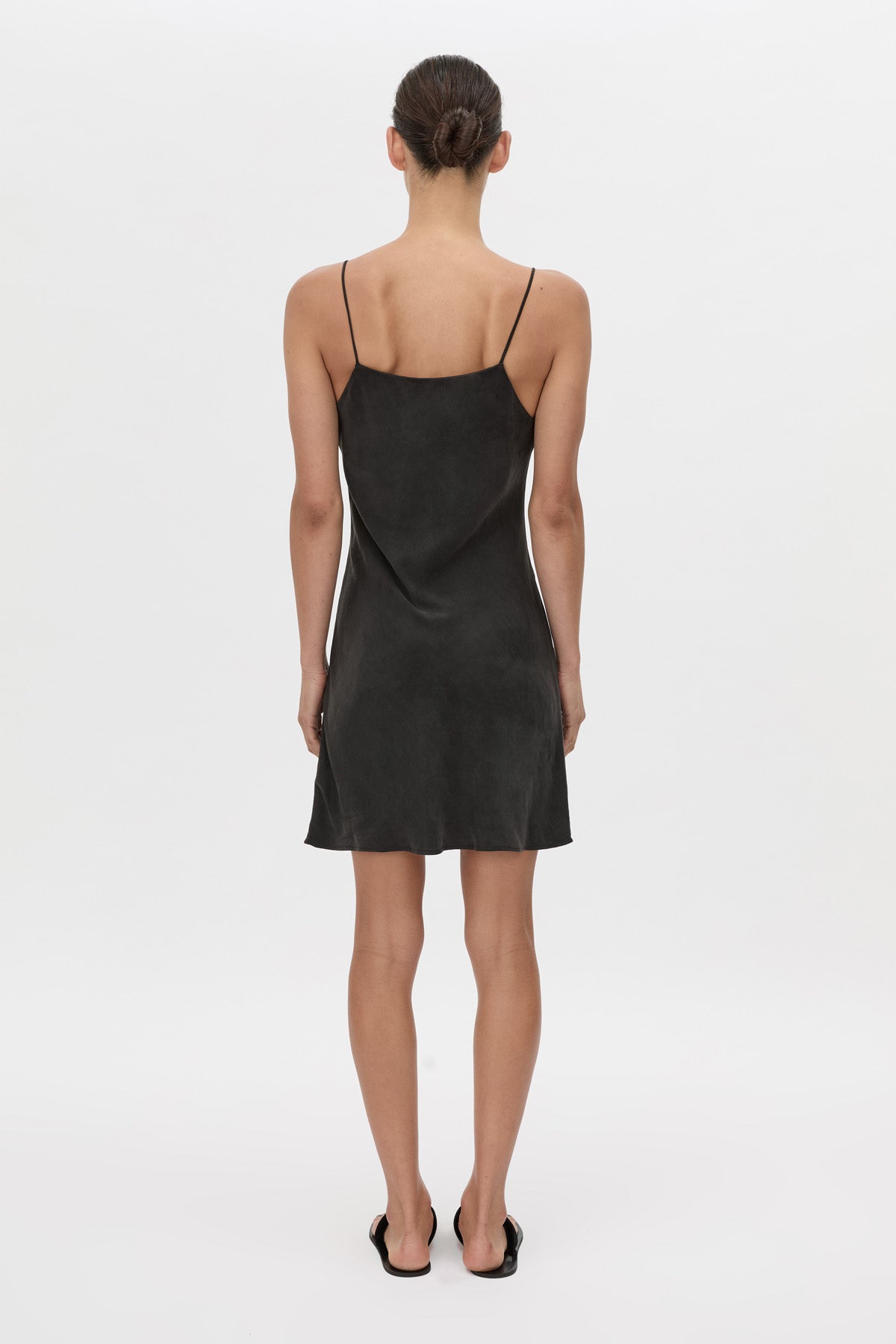 Allegro Satin Bias Mini Dress