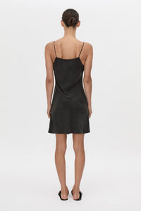 Allegro Satin Bias Mini Dress