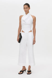 Onesto Cropped Wide Leg Pant