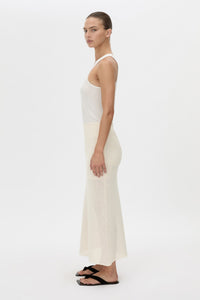 Viele Textured Bias Skirt