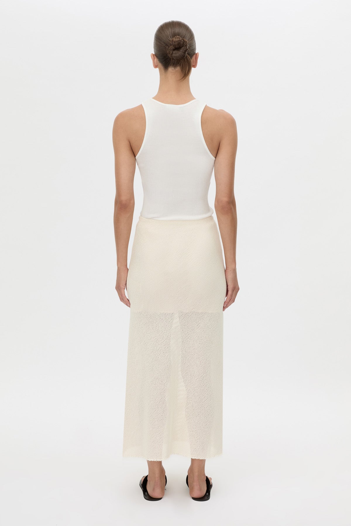 Viele Textured Bias Skirt