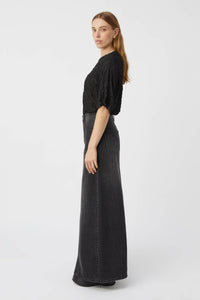 Kennedy Denim Maxi Skirt