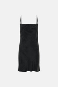 Allegro Satin Bias Mini Dress