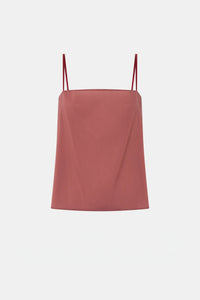 Ghost view CAMILLA AND MARC Arabella Cami Top in sheer dusty rose.