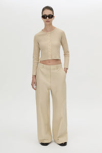 Aubrey Long Sleeve Rib Top