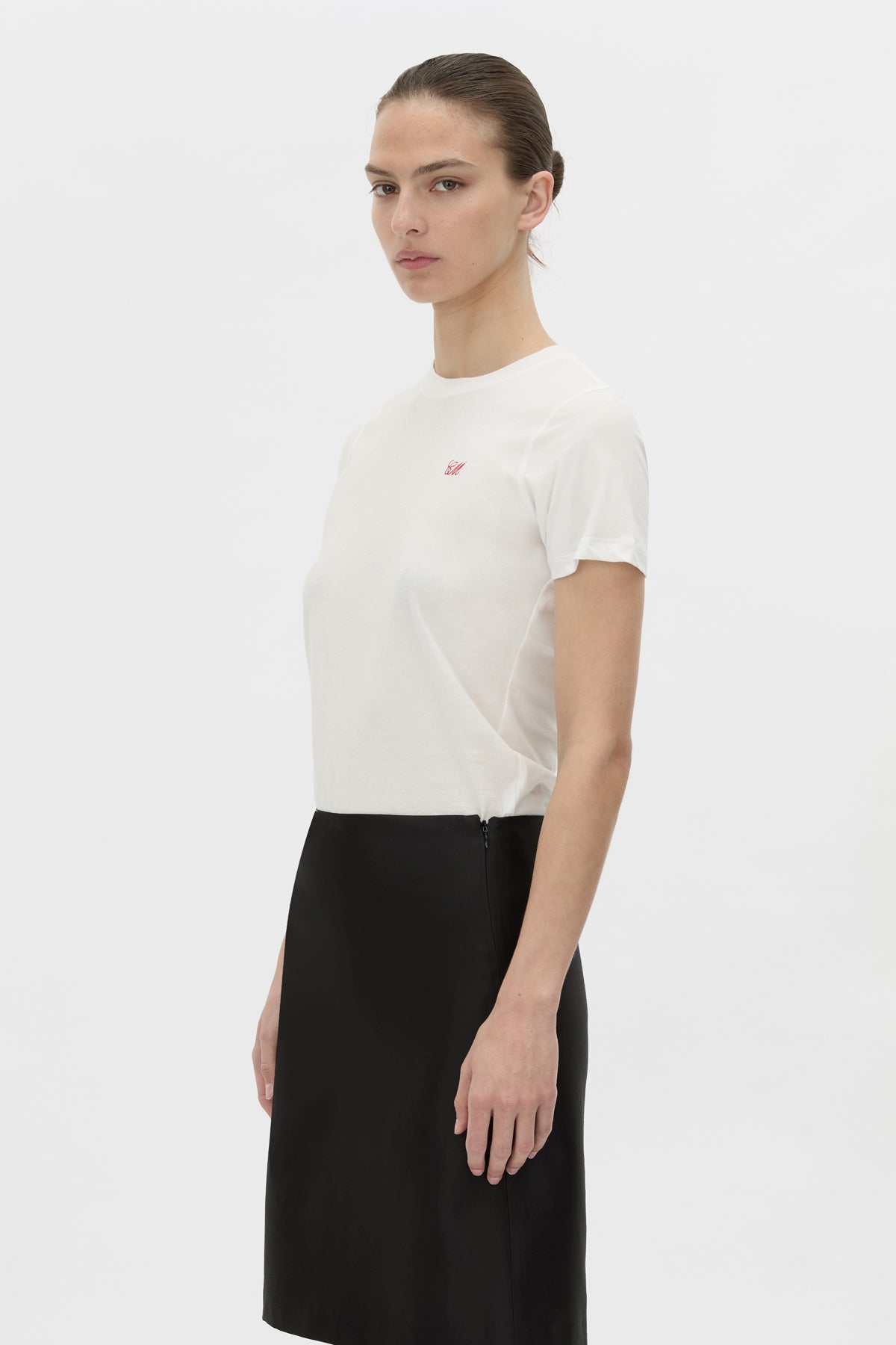 Birdie Fitted Print Tee