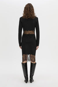 Cayana Lace Knit Skirt