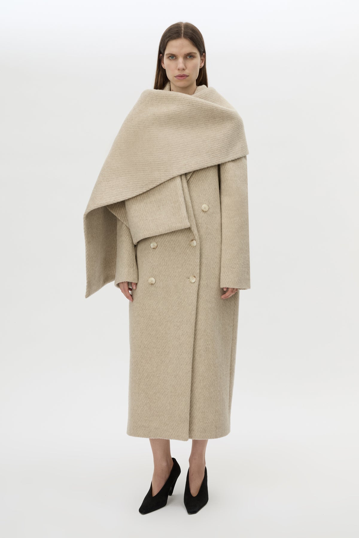 Ciro Coat Scarf