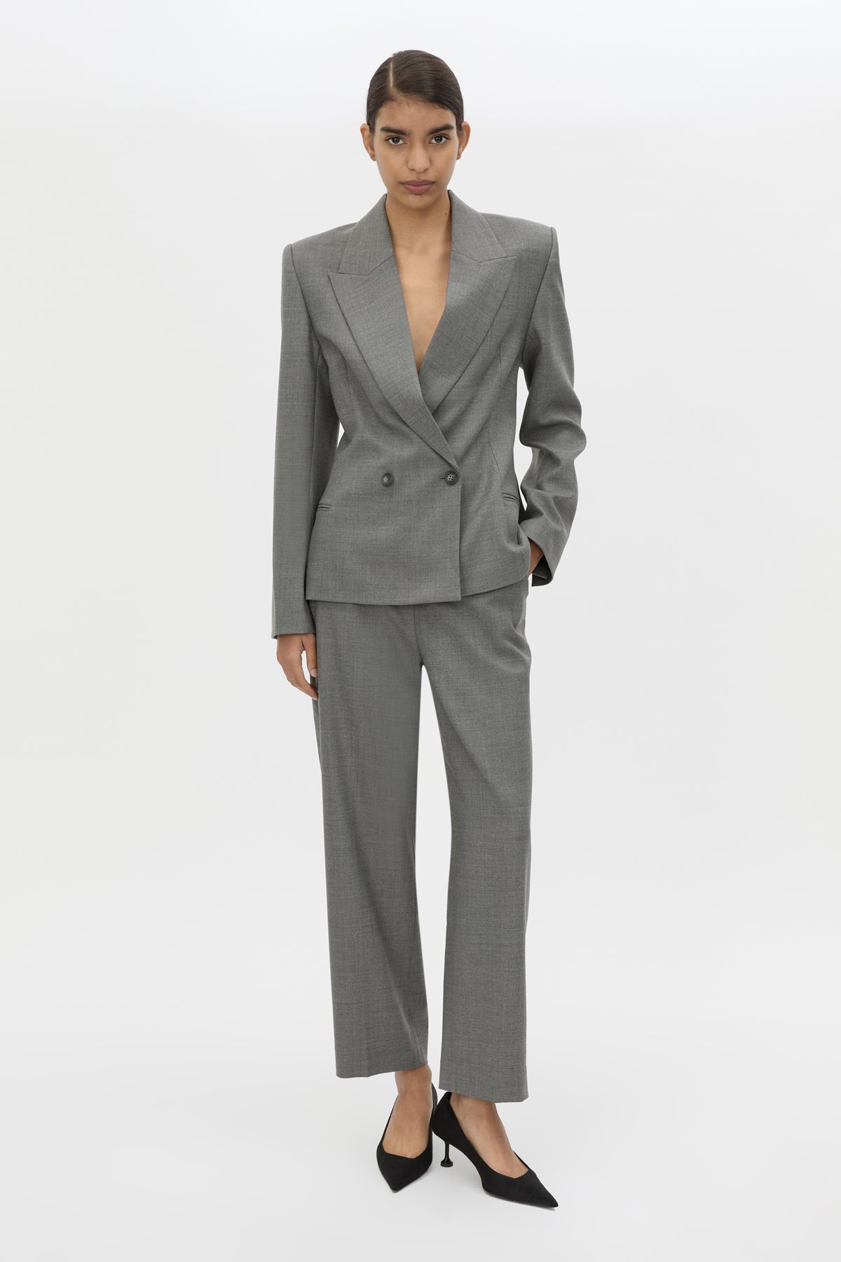 Crest Fitted Blazer