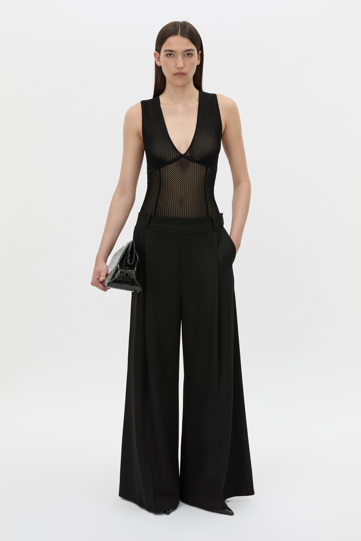 Elandra Textured Bodysuit