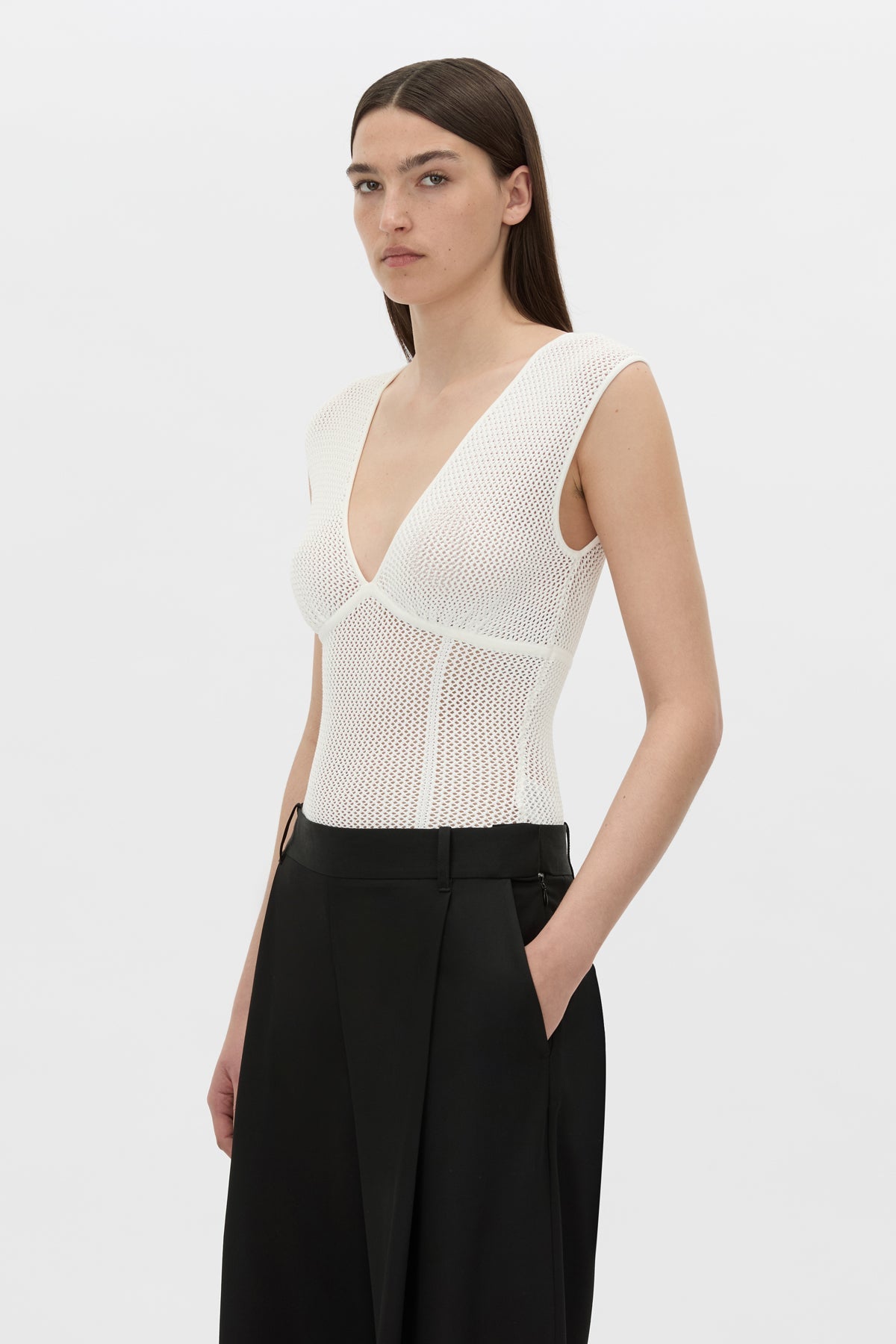 Elandra Textured Bodysuit