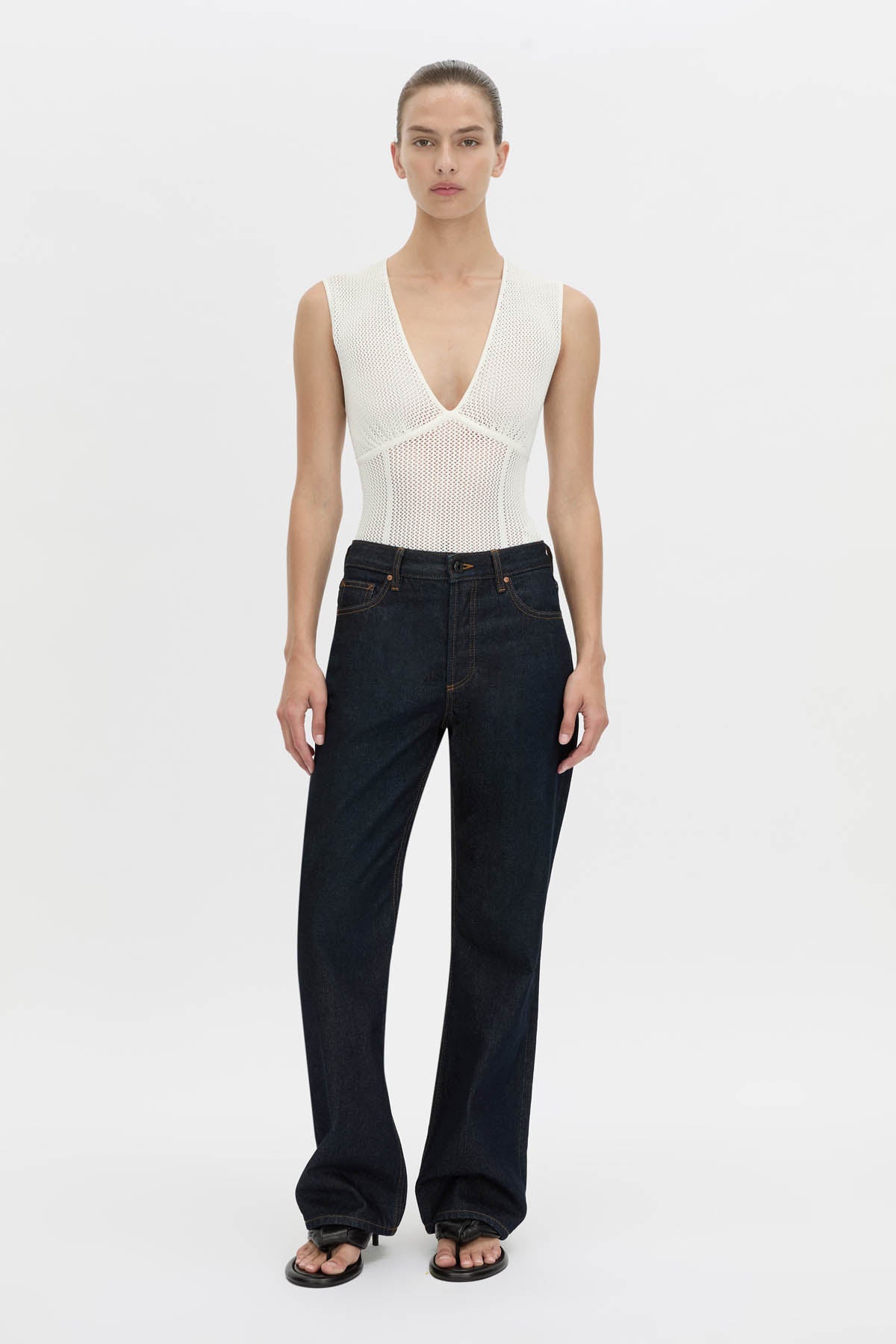 Elandra Textured Bodysuit
