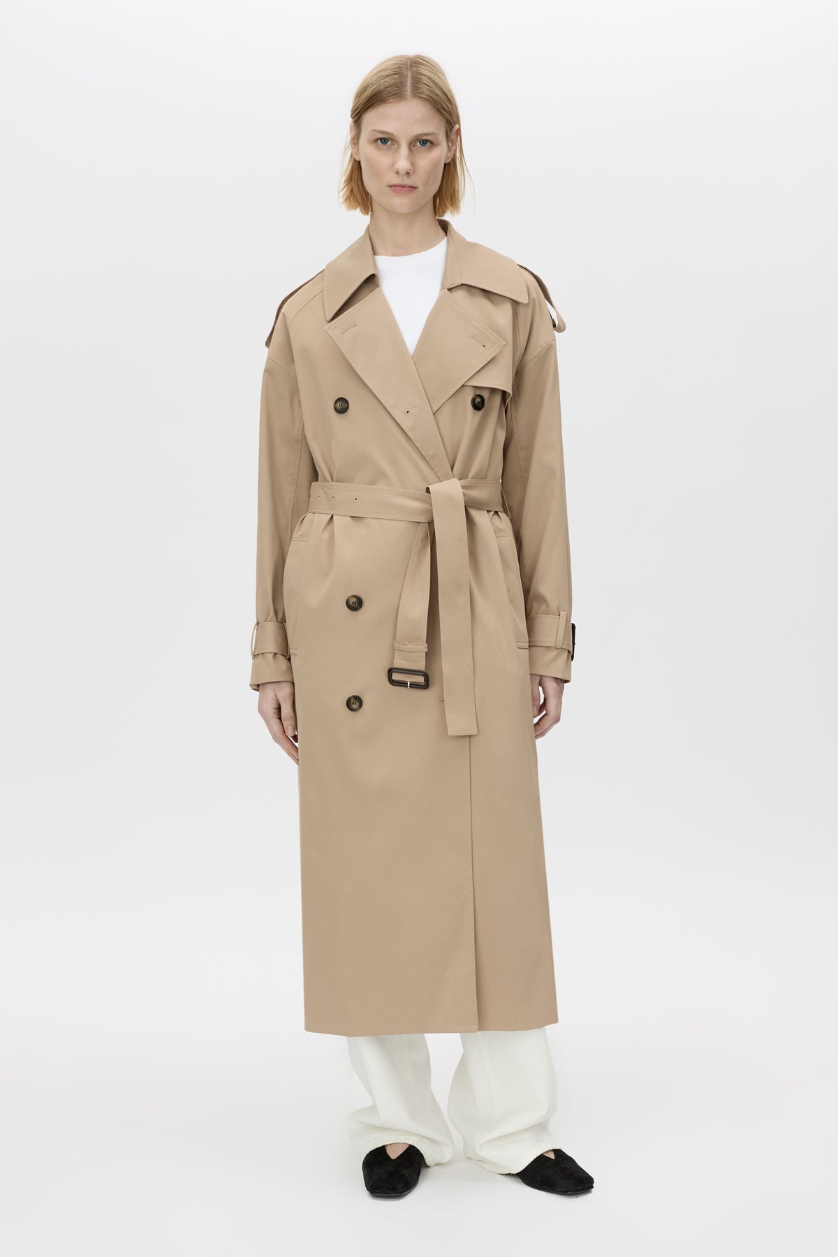 Evans Classic Trench Coat