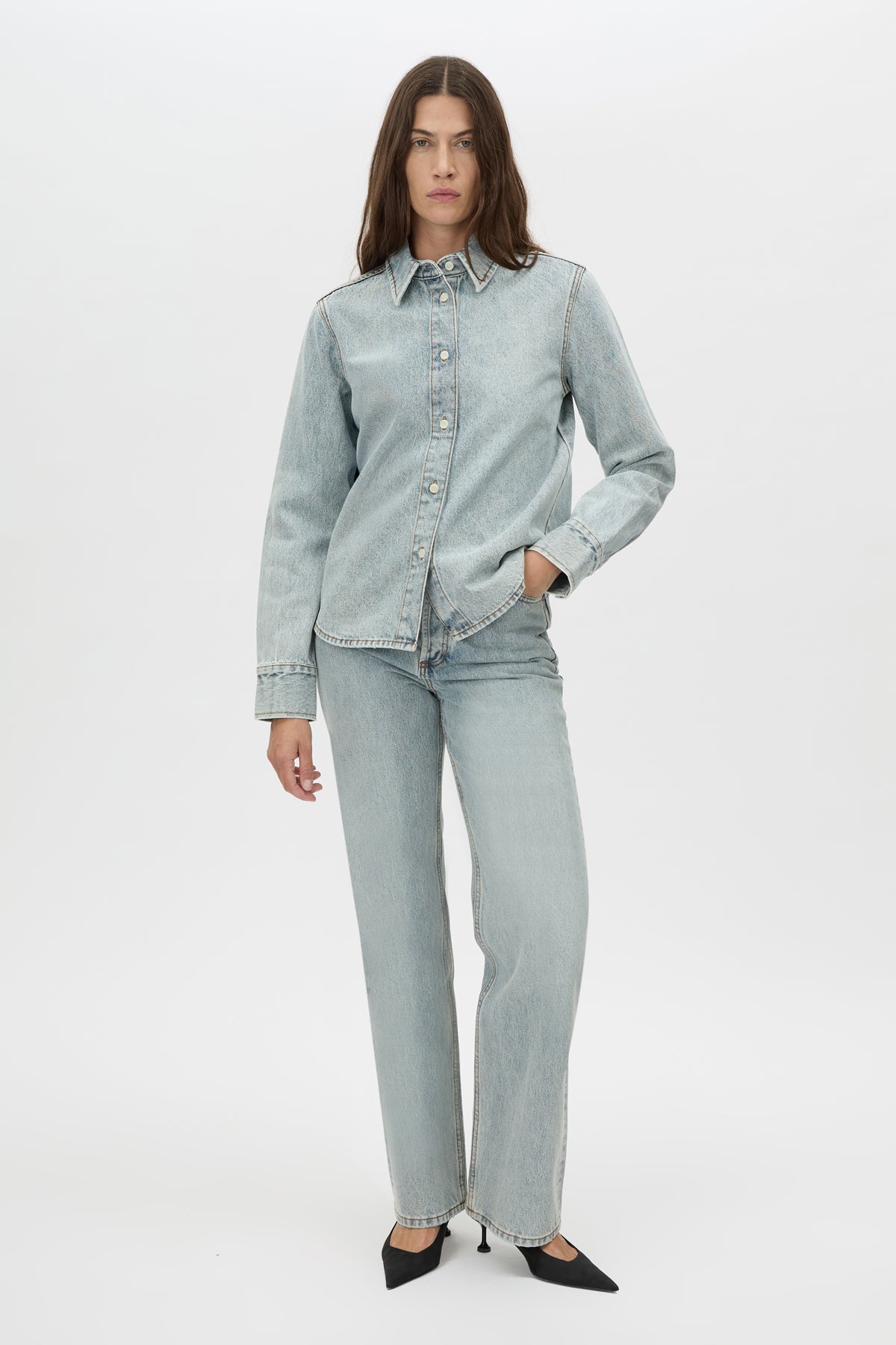 Faye Denim Shirt