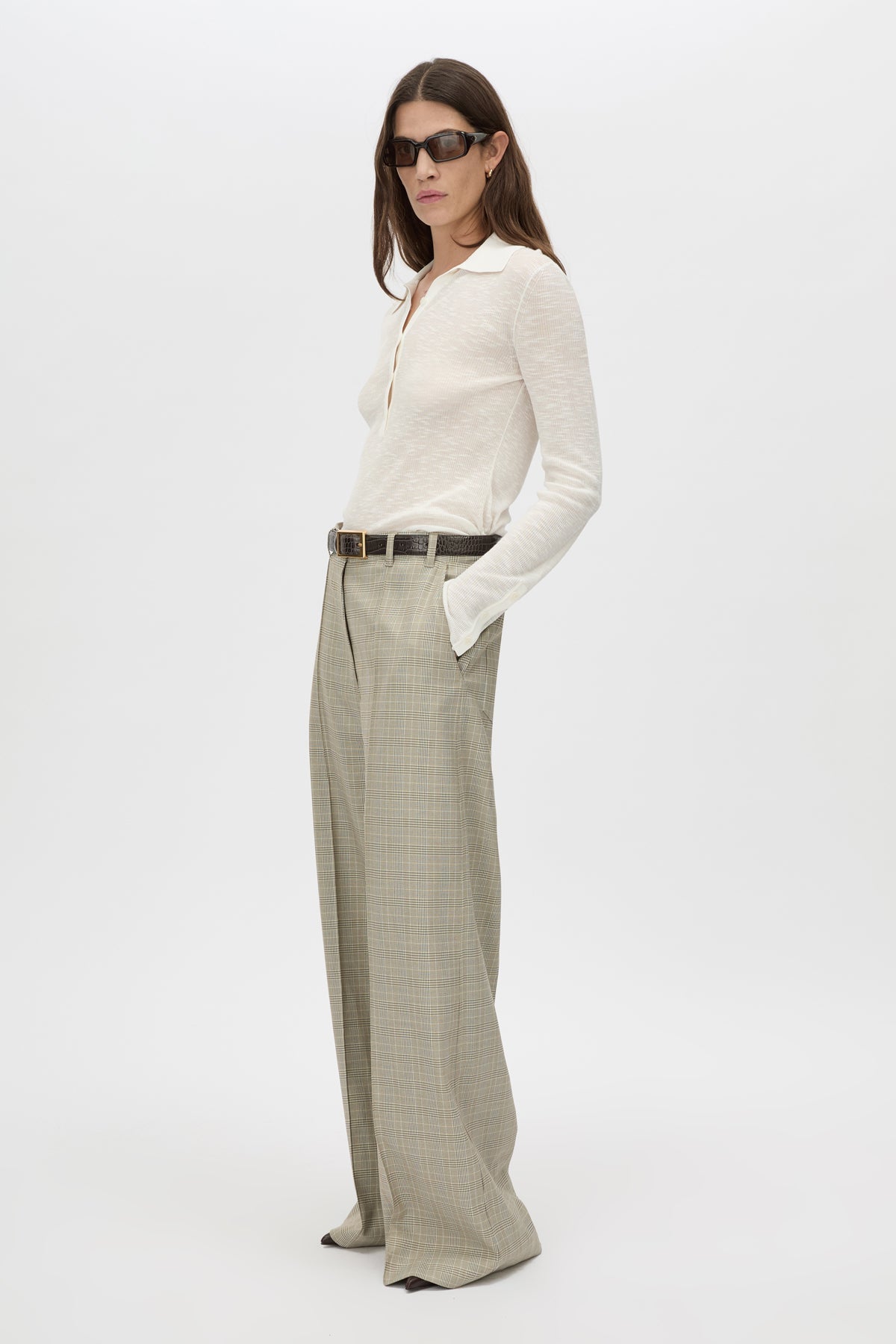 Cassa Check Pant