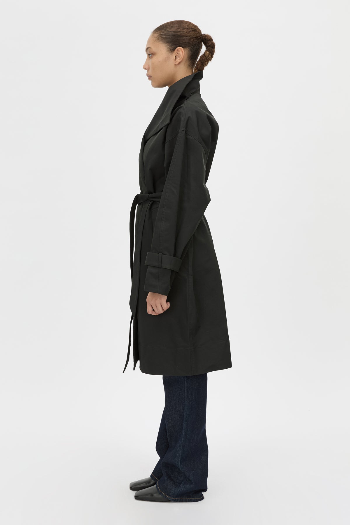 Gia Funnel Neck Coat