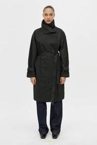 Gia Funnel Neck Coat