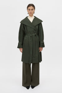 Gia Funnel Neck Coat