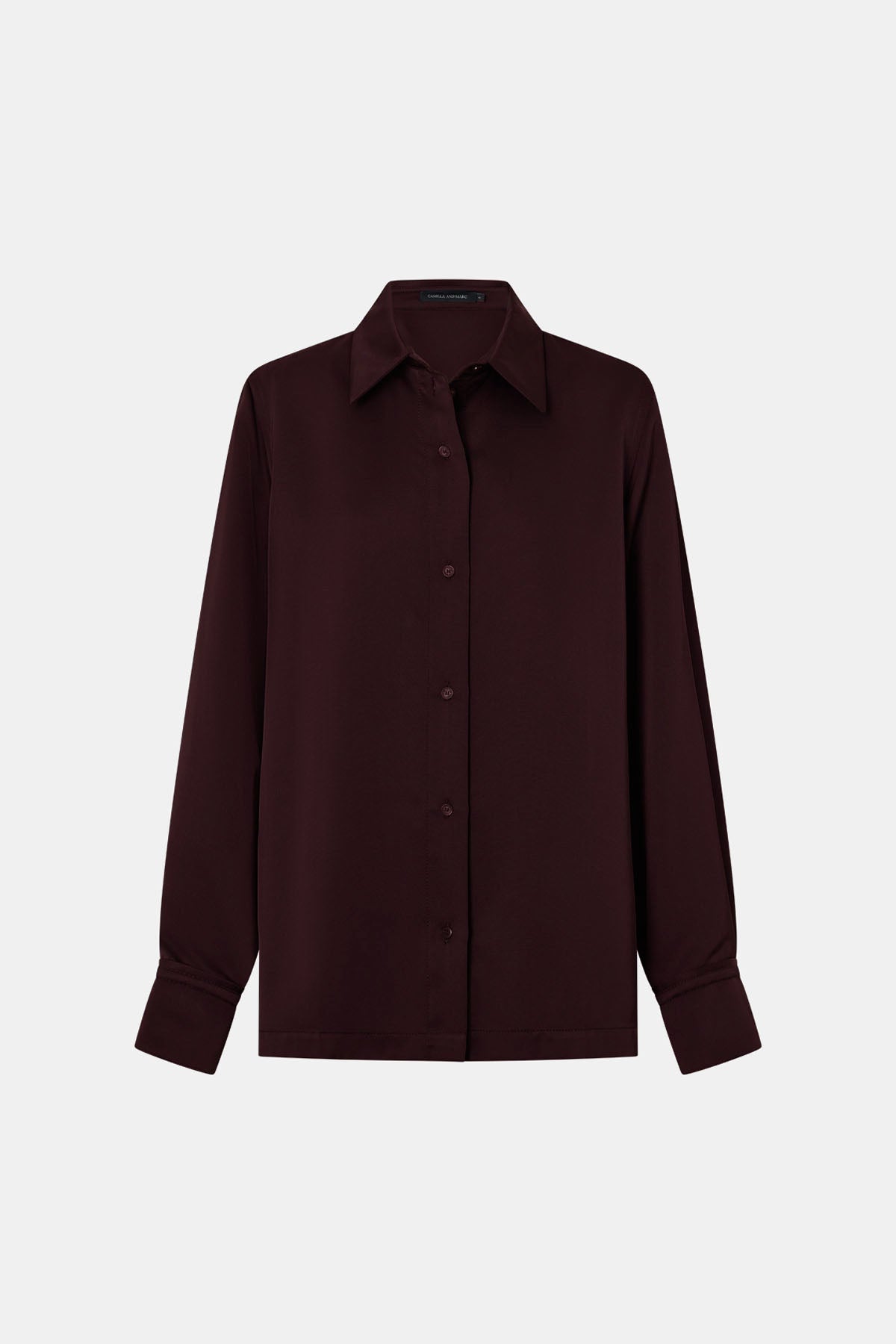 Ground Satin Long Sleeve Shirt
