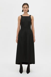 Helix Back Detail Midi Dress