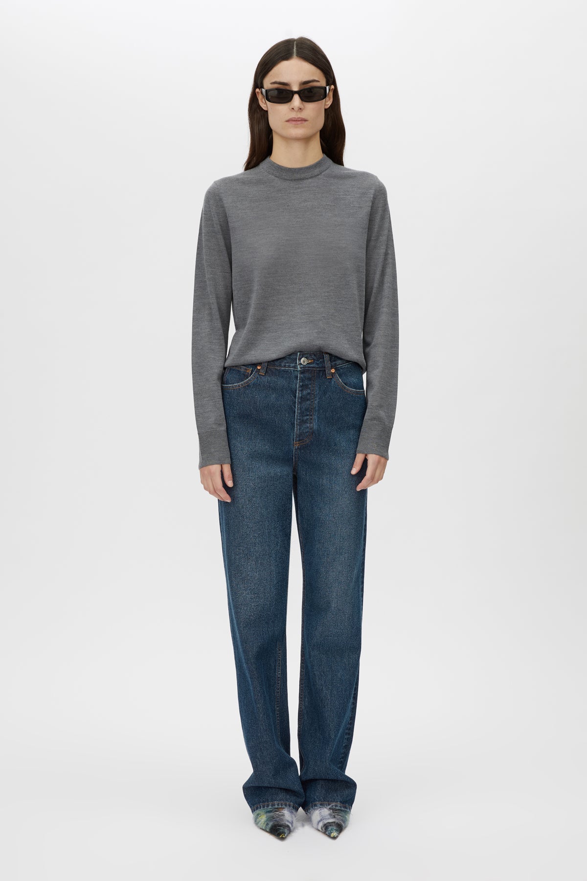 Leona Classic Crew Neck Sweater