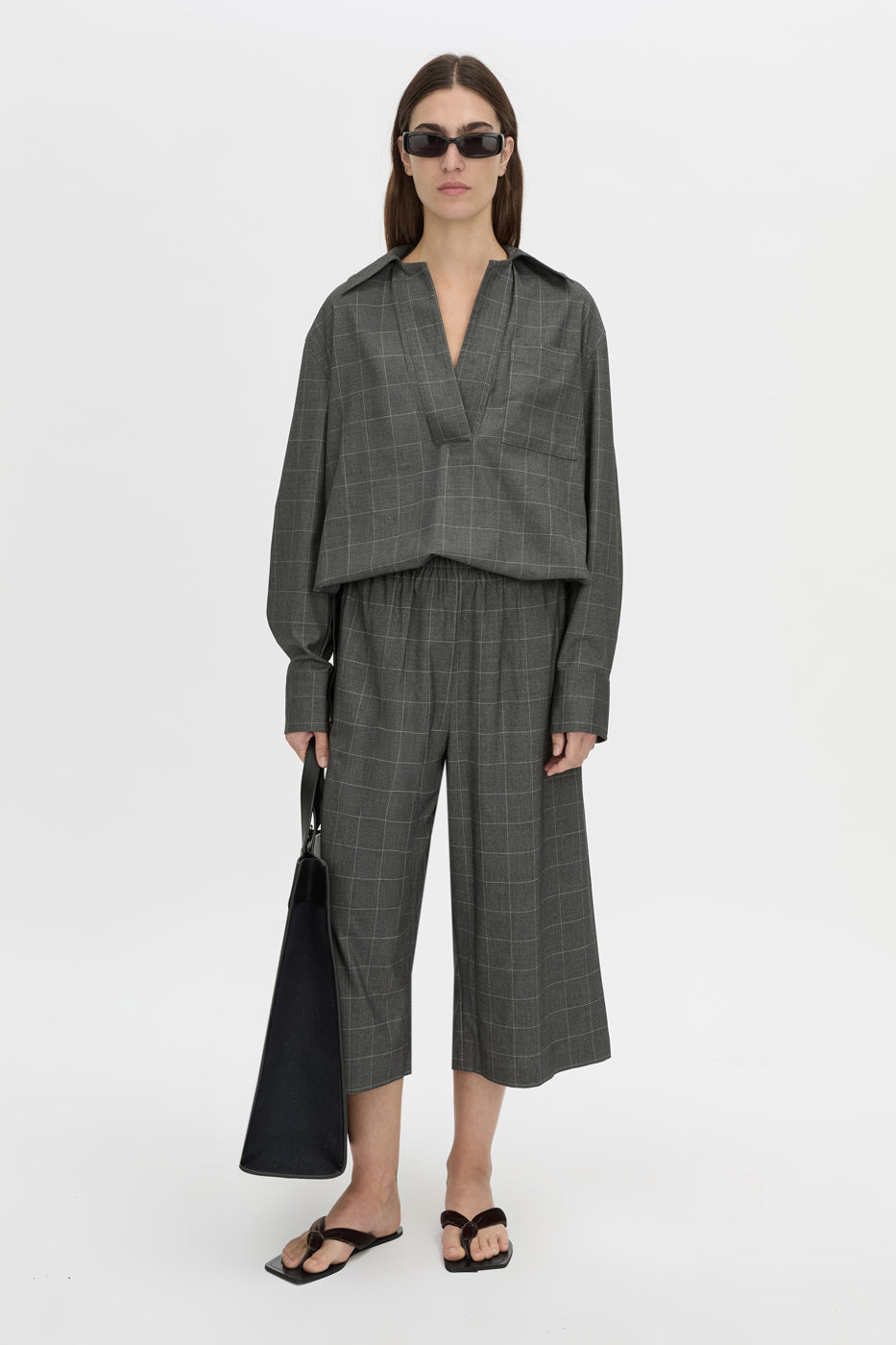 Lourdes Check Soft Culotte