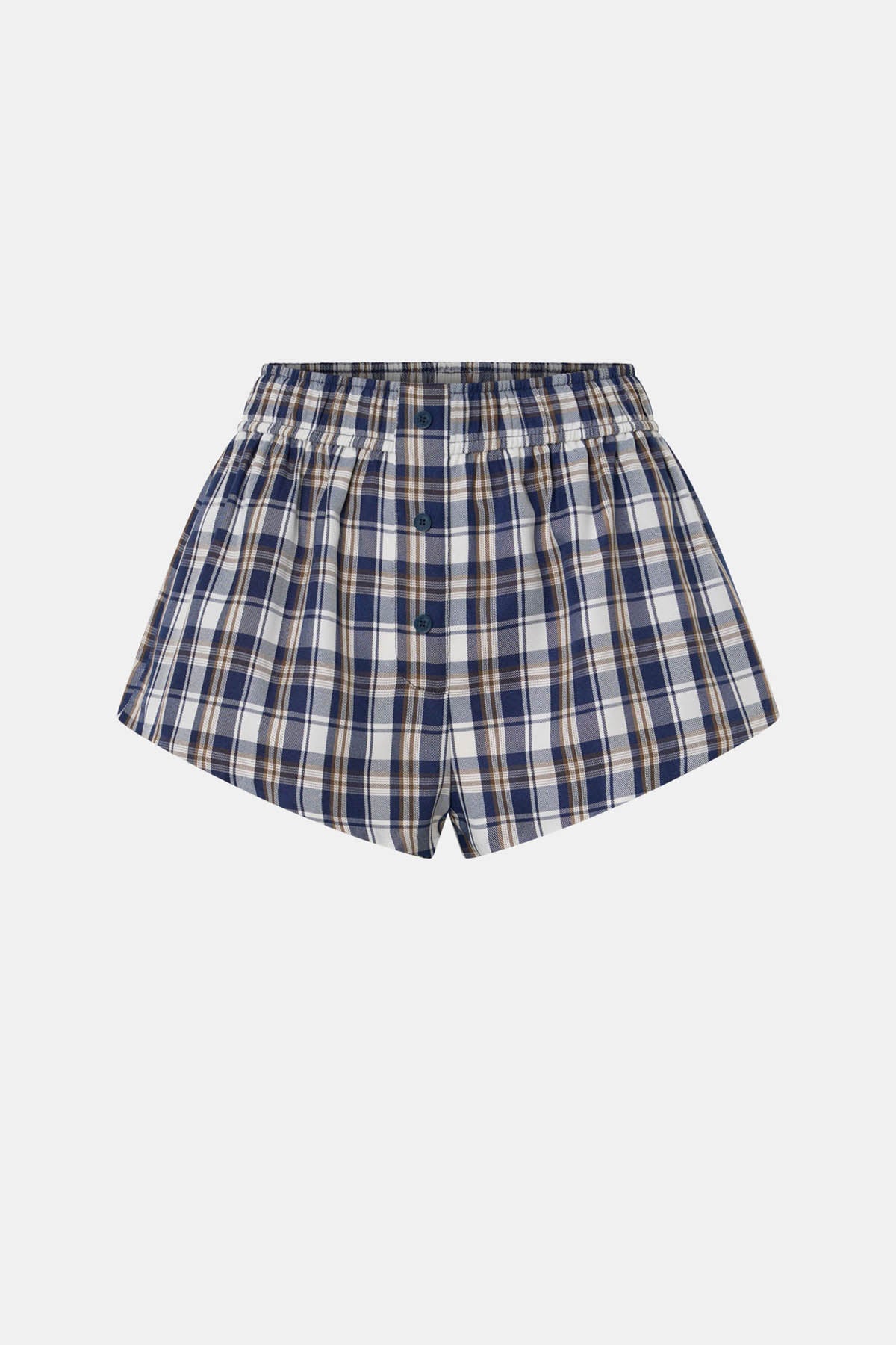 Lucente Check Micro Short