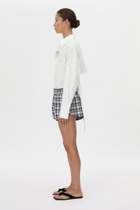 Lucente Check Micro Short
