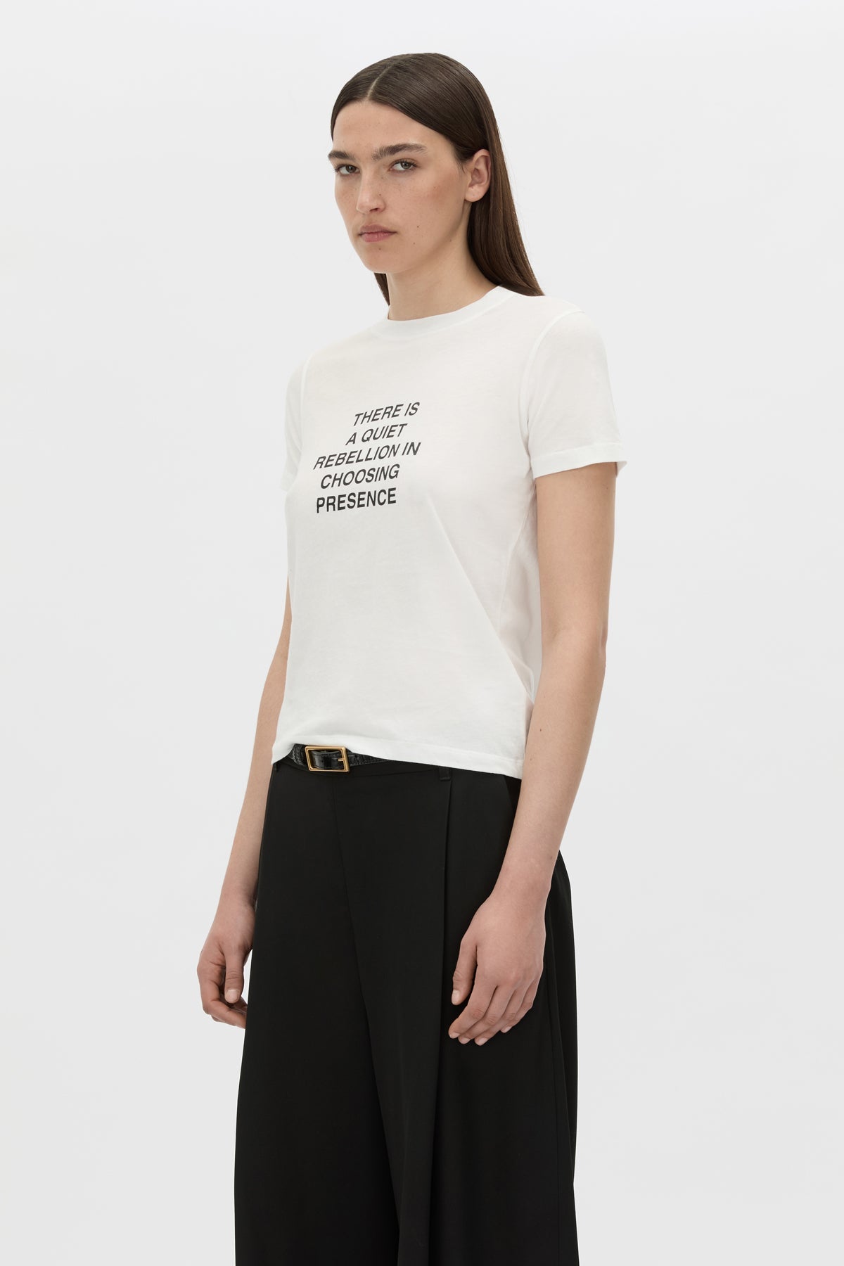 Lucinda Fitted Graphic Tee