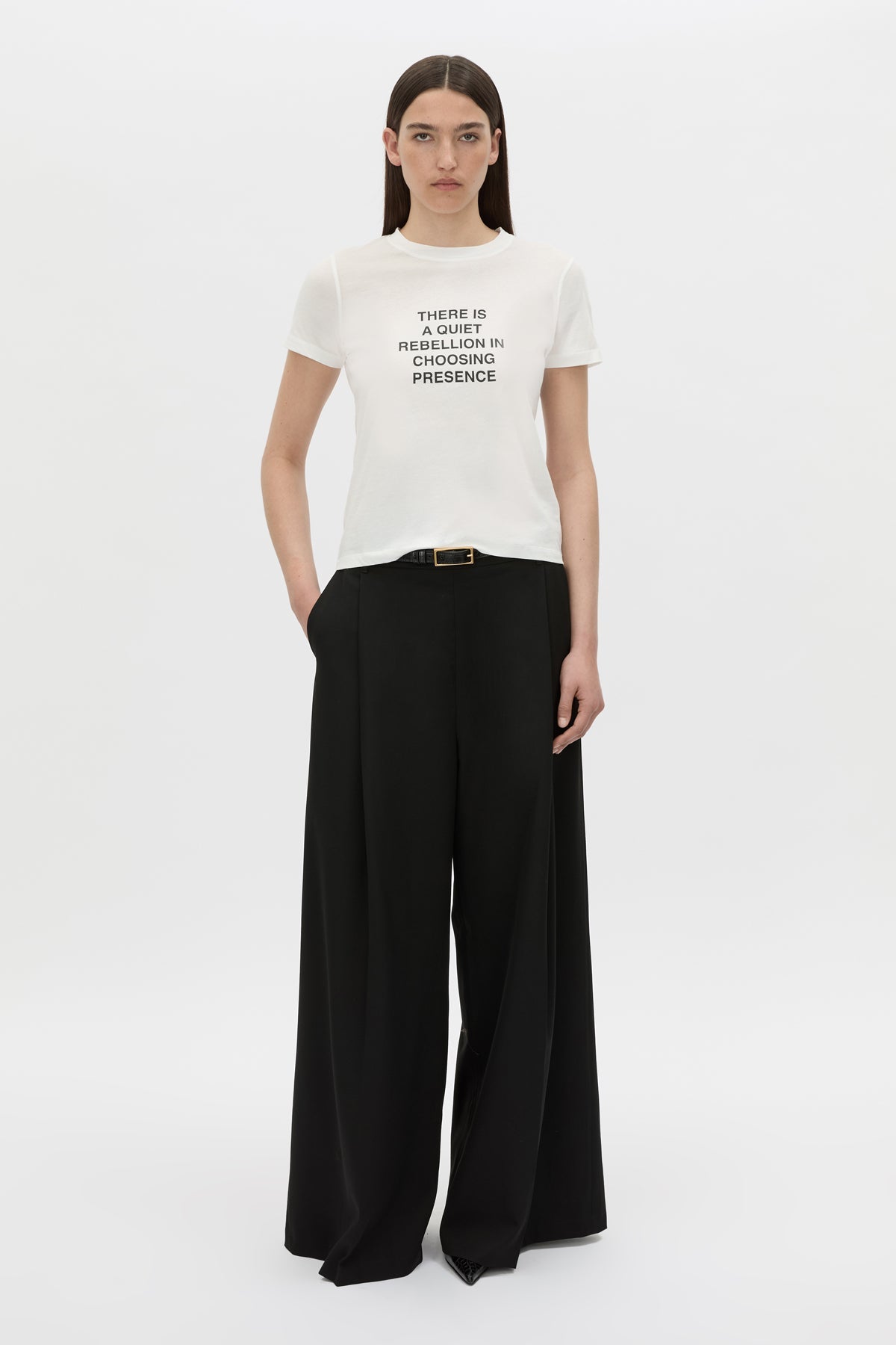 Lucinda Fitted Graphic Tee