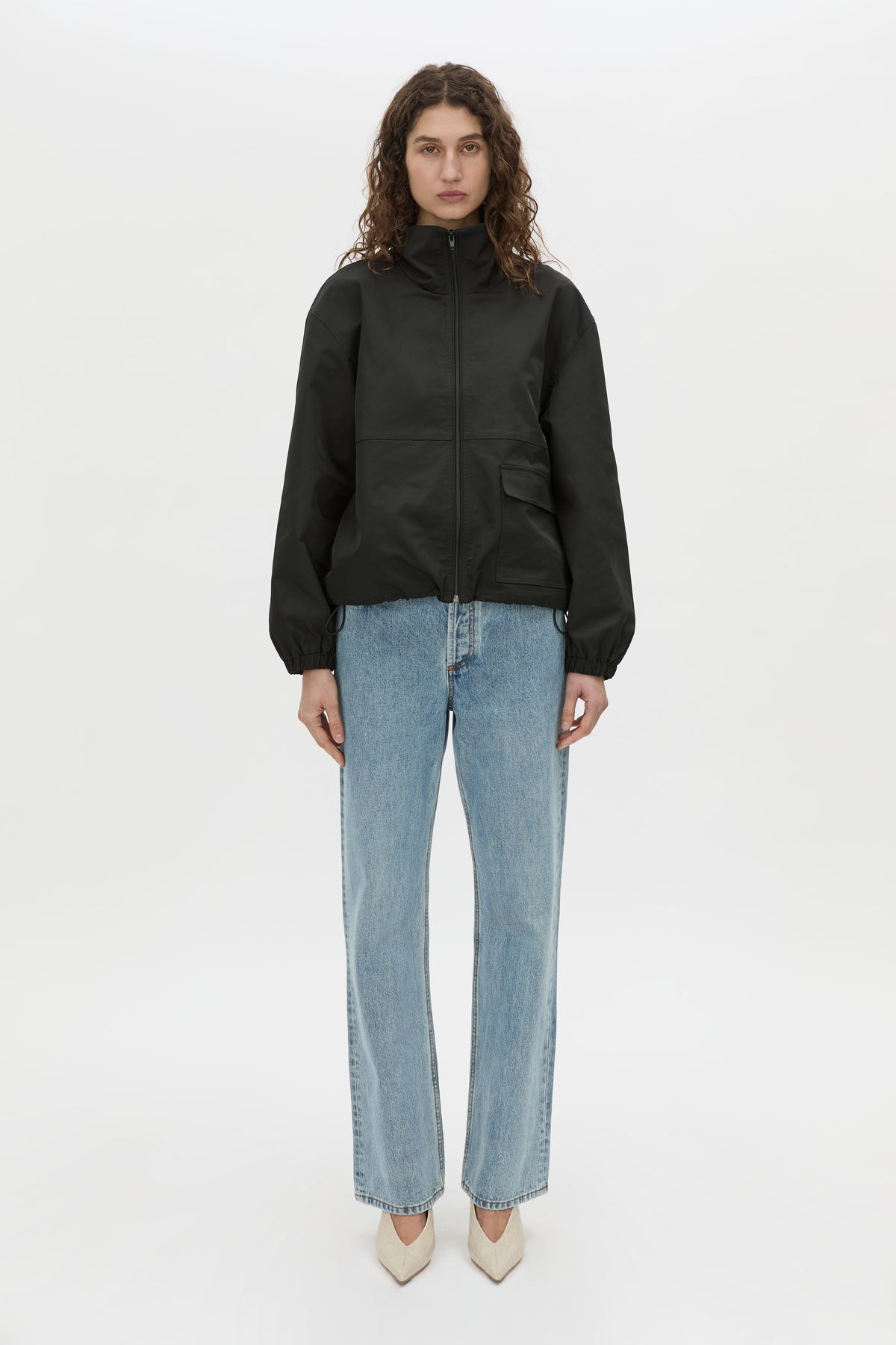 Mahdavi Funnel Neck Jacket