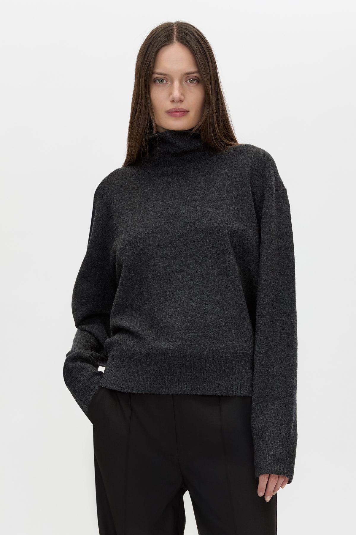 Margot Turtleneck Knit Sweater
