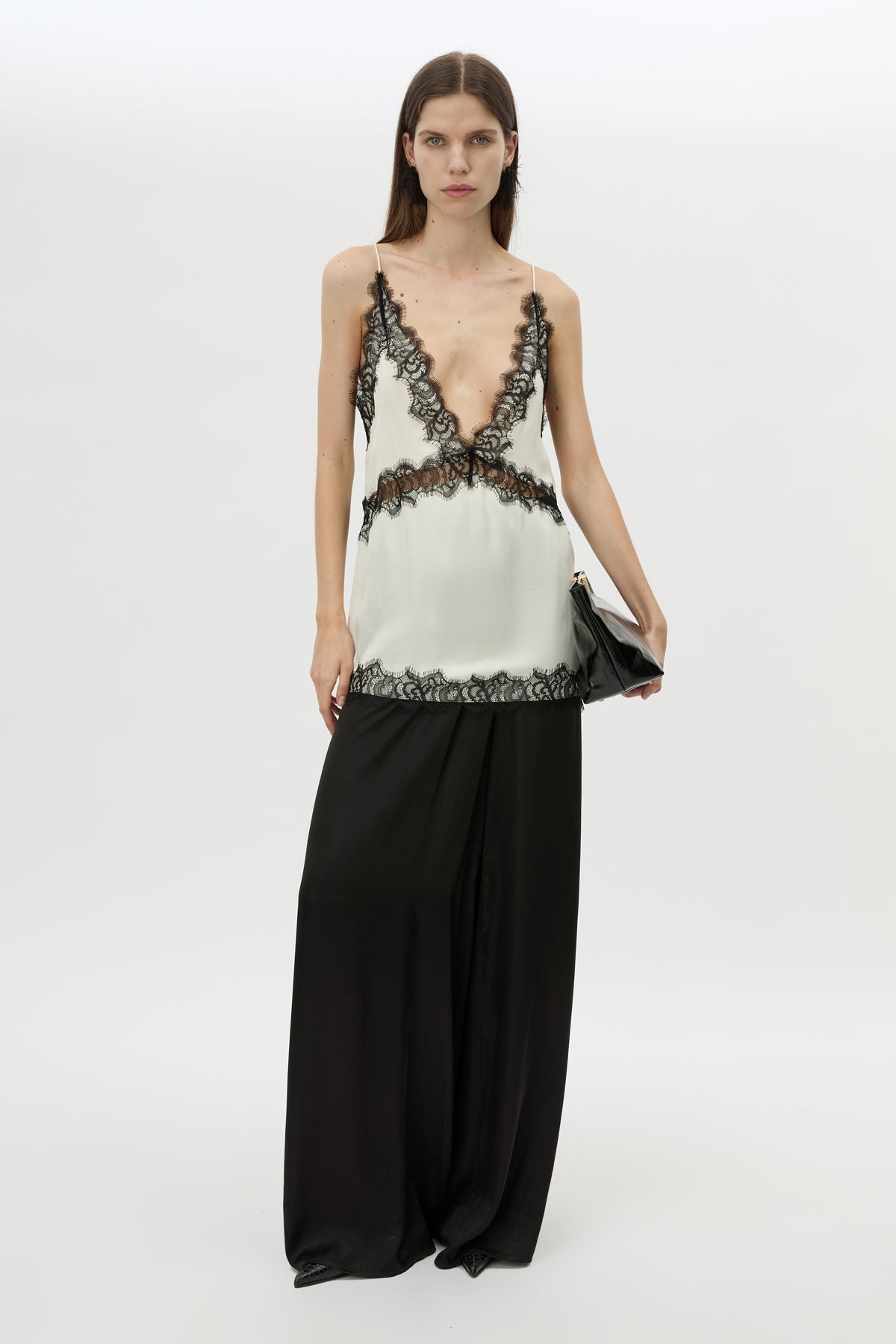 Mirage Lace Trim Top