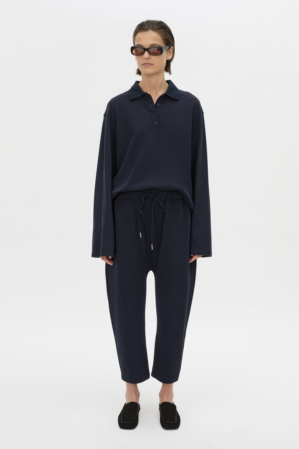 Moreno Long Sleeve Polo Top