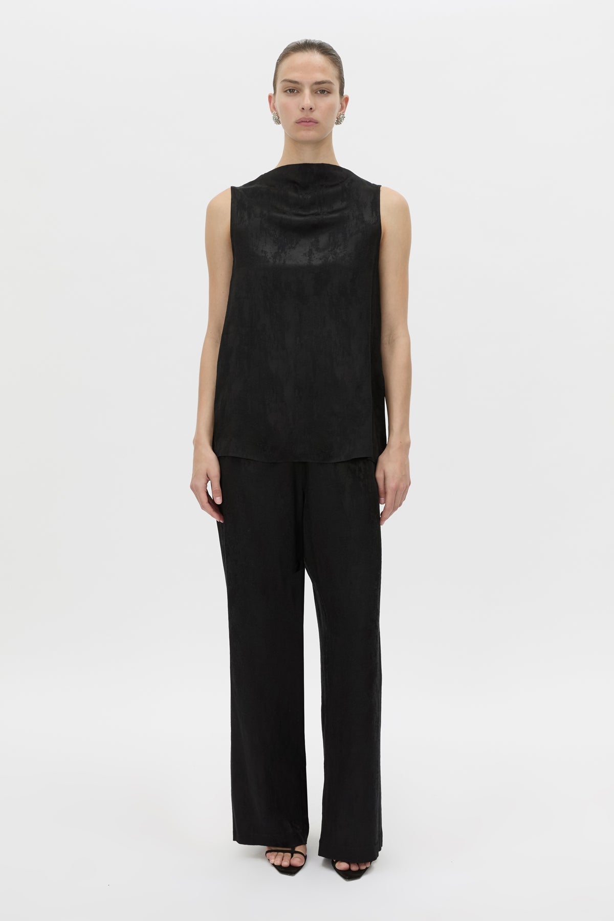 Naidee Satin Relaxed Pant