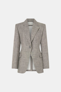 Ghost view CAMILLA AND MARC Nestor Blazer in Chocolate Marle with a single‑breasted tailored fit.