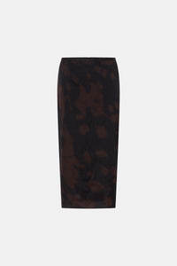 Nieve Printed Midi Skirt