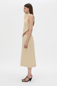 Oren Stripe Midi Skirt