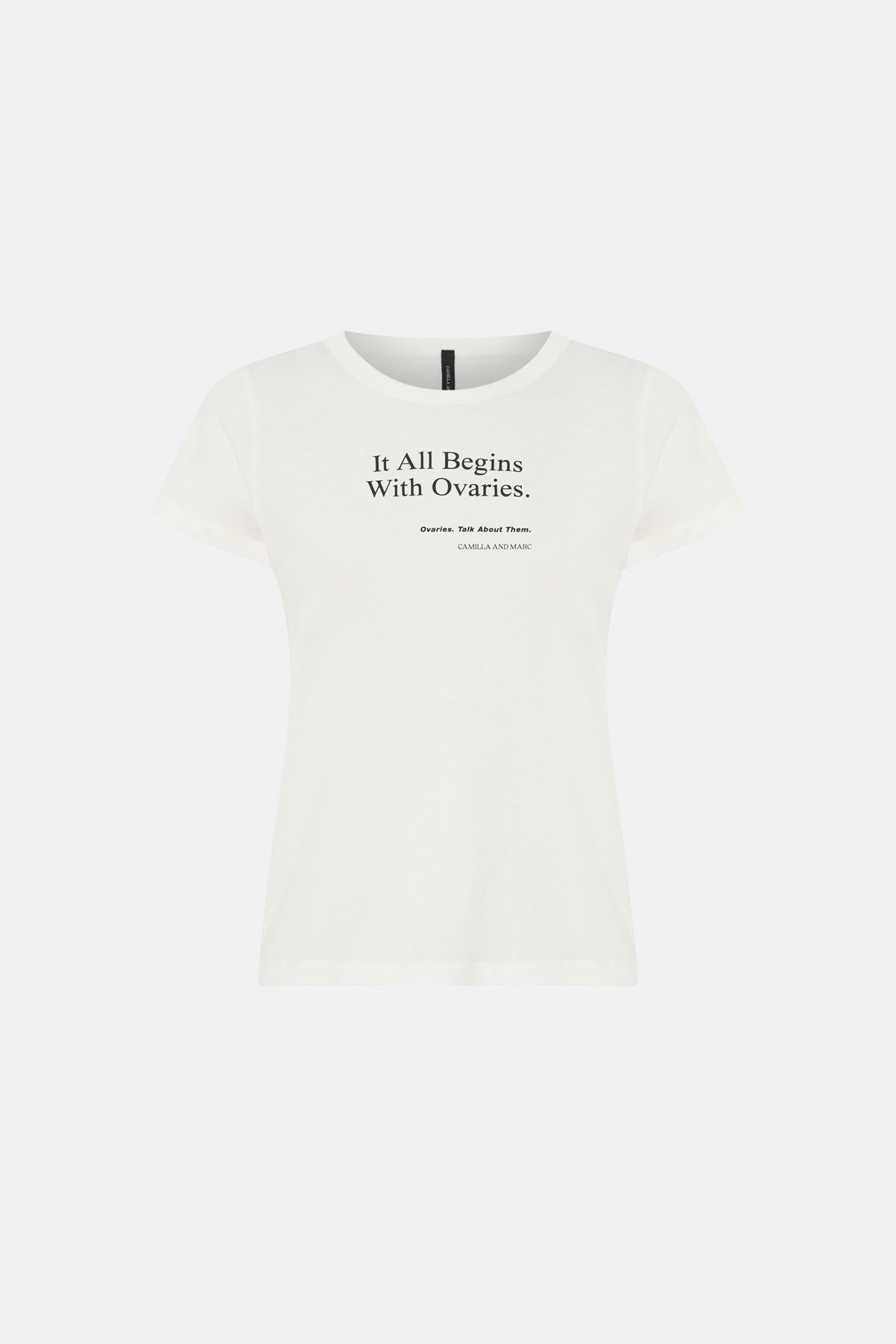 It All Begins Ovaries Tee