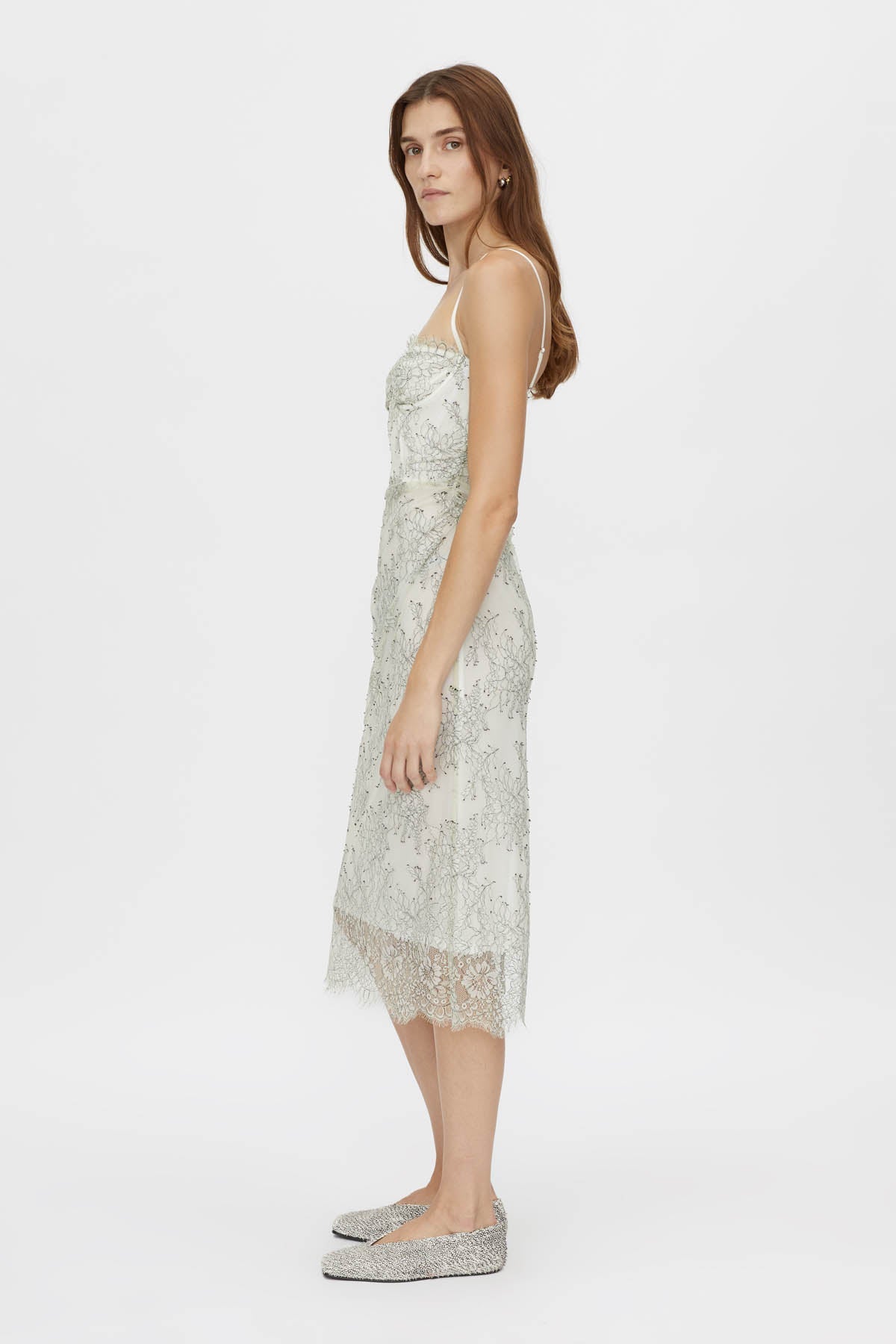 Peregrine Lace Midi Dress in Cream - CAMILLA AND MARC C&M CAMILLA AND MARC - INT Peregrine Lace Midi Dress in Cream - CAMILLA AND MARC C&M CAMILLA AND MARC - INT