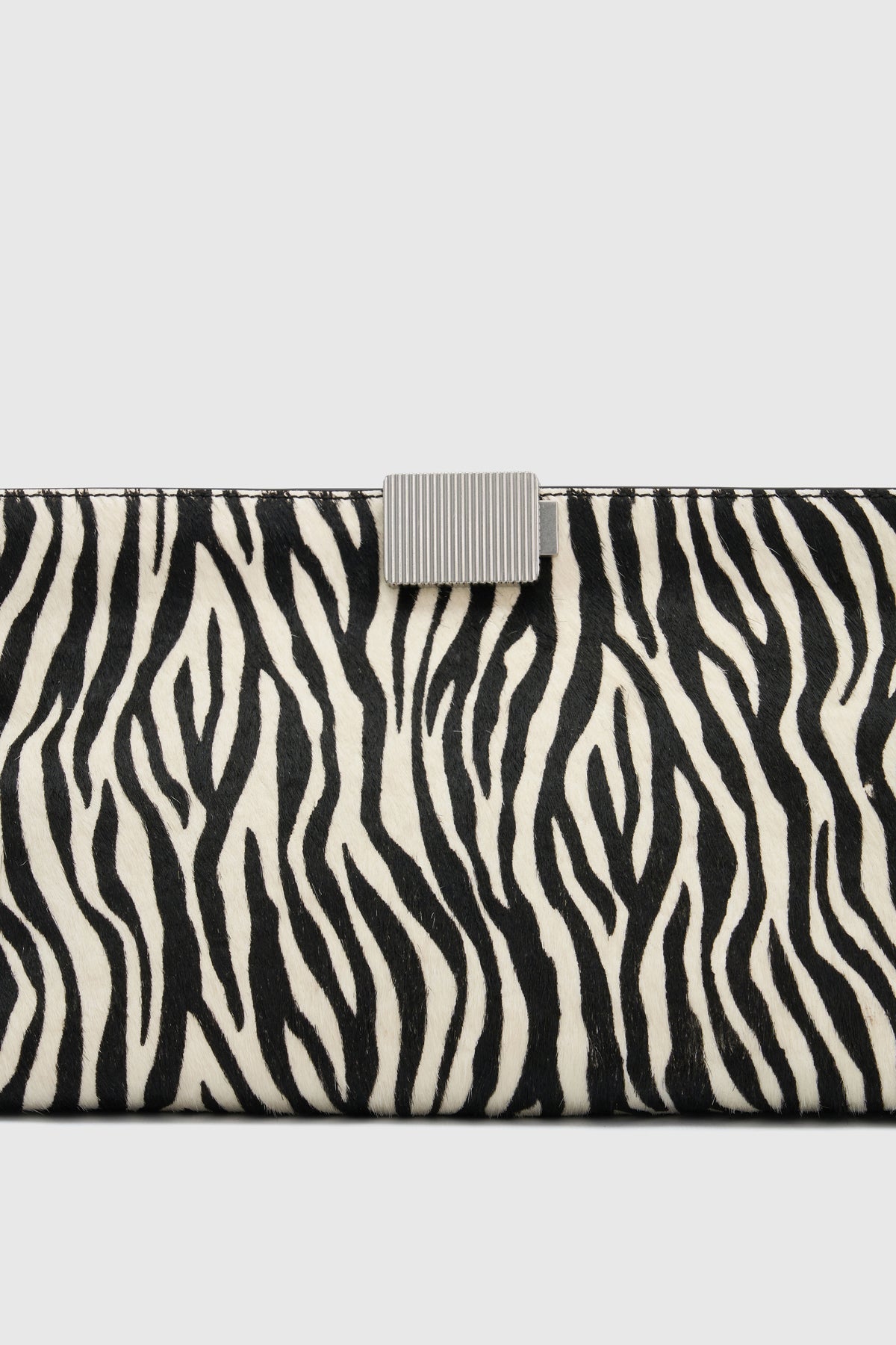 Poppy Zebra Clutch