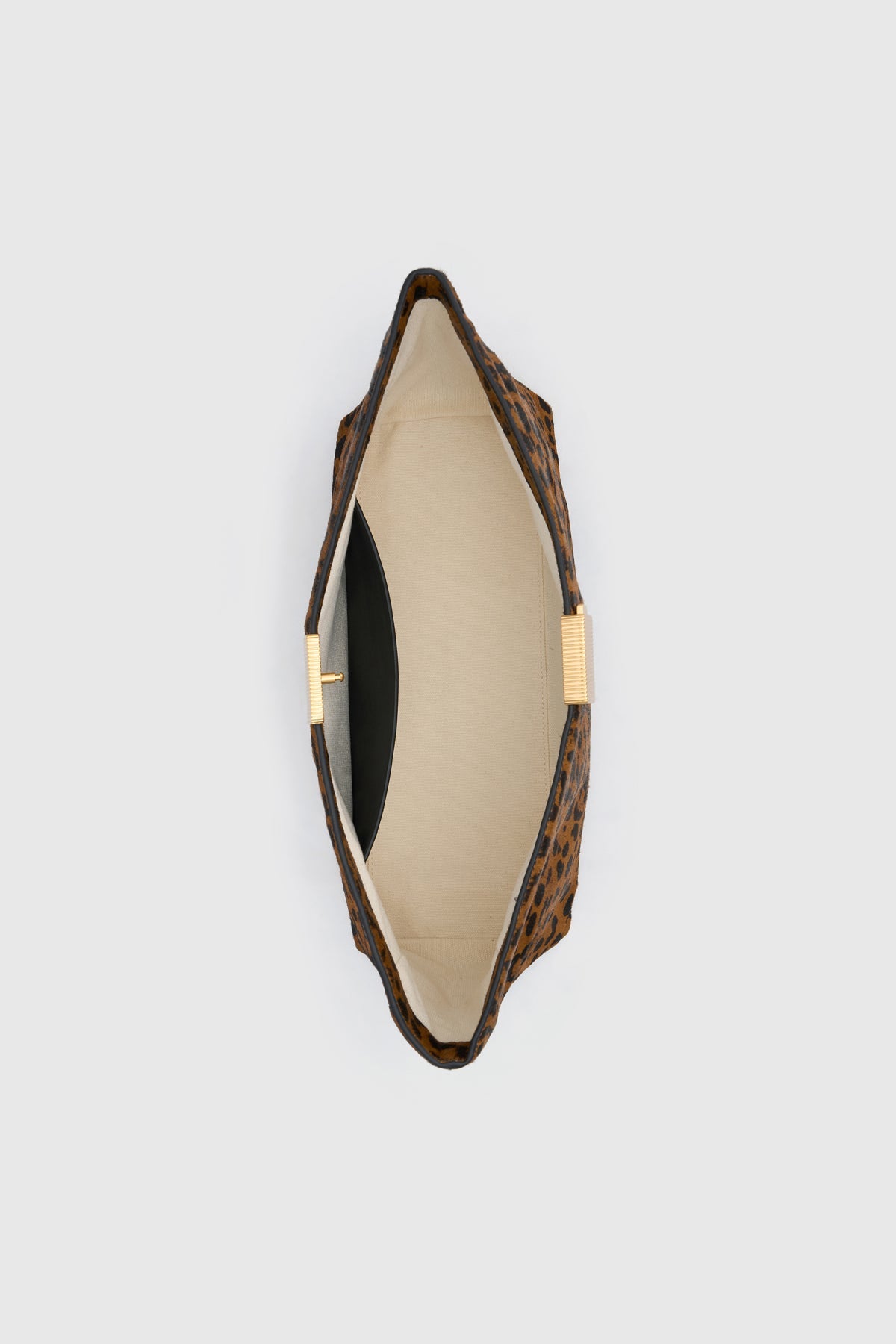 Poppy Leopard Clutch