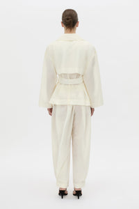 Rhia Sheer Crop Trench