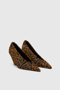 Rhys Leopard Pump