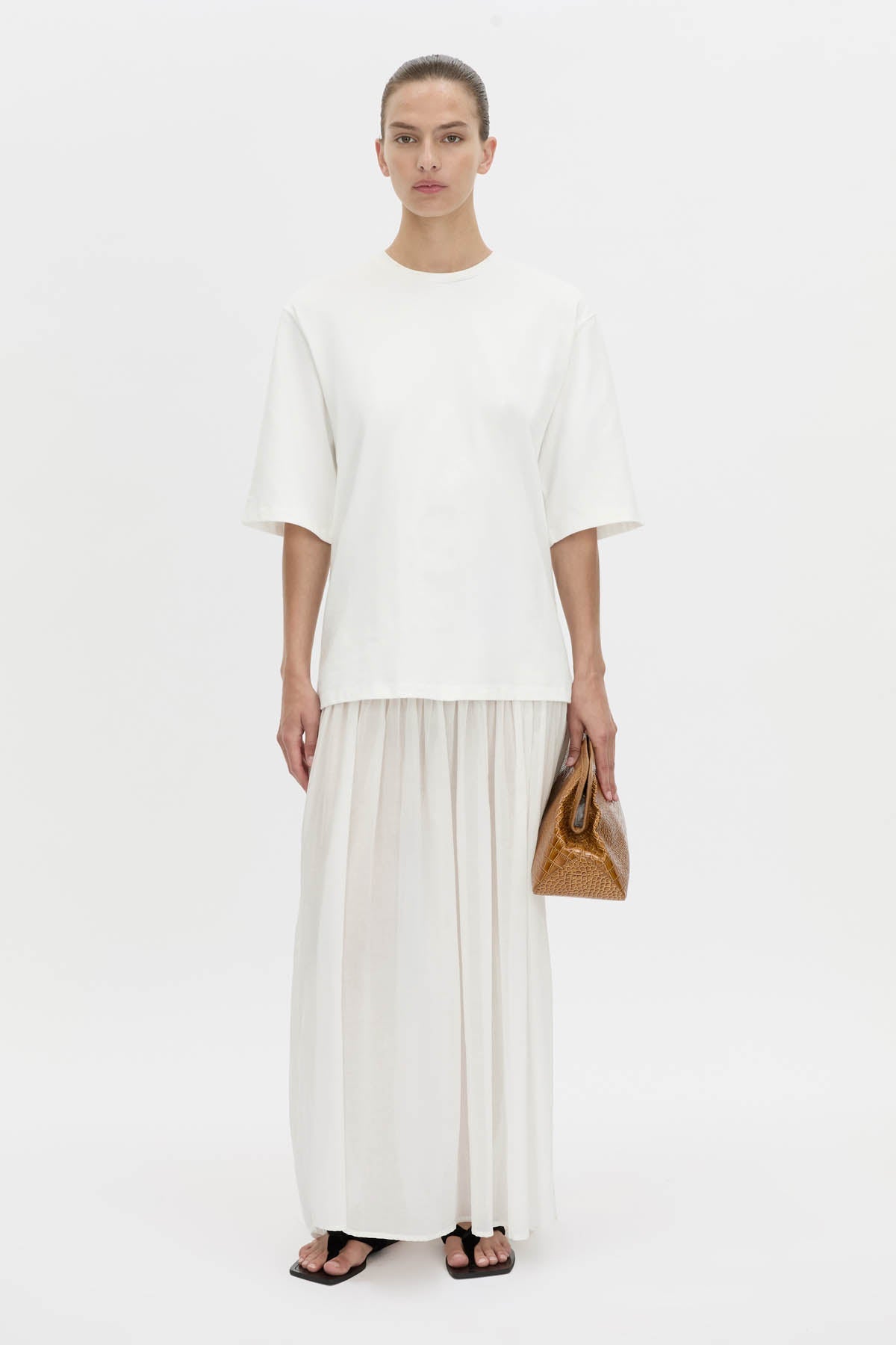 Romy Contrast Maxi Dress