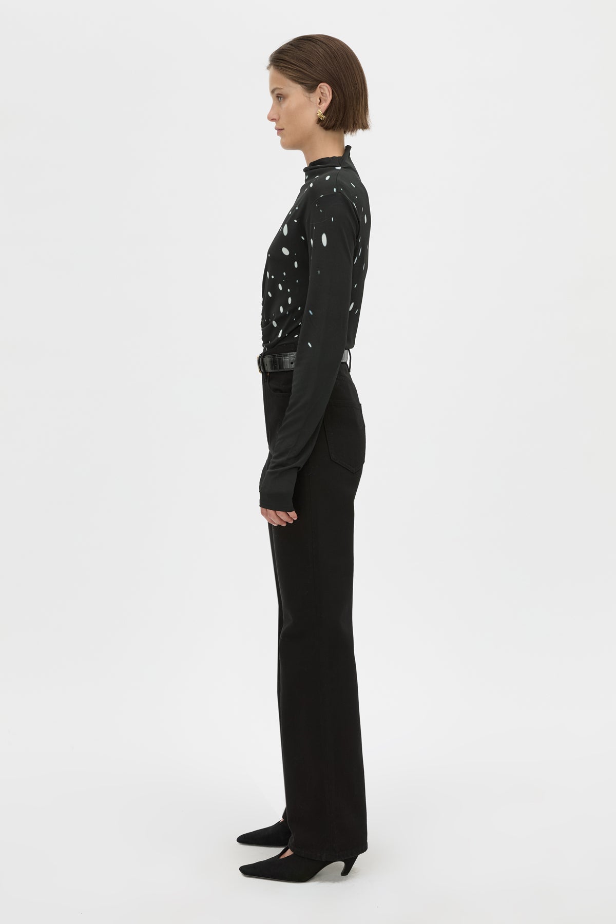 Skyward Printed Top