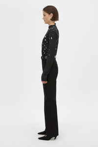 Skyward Printed Top