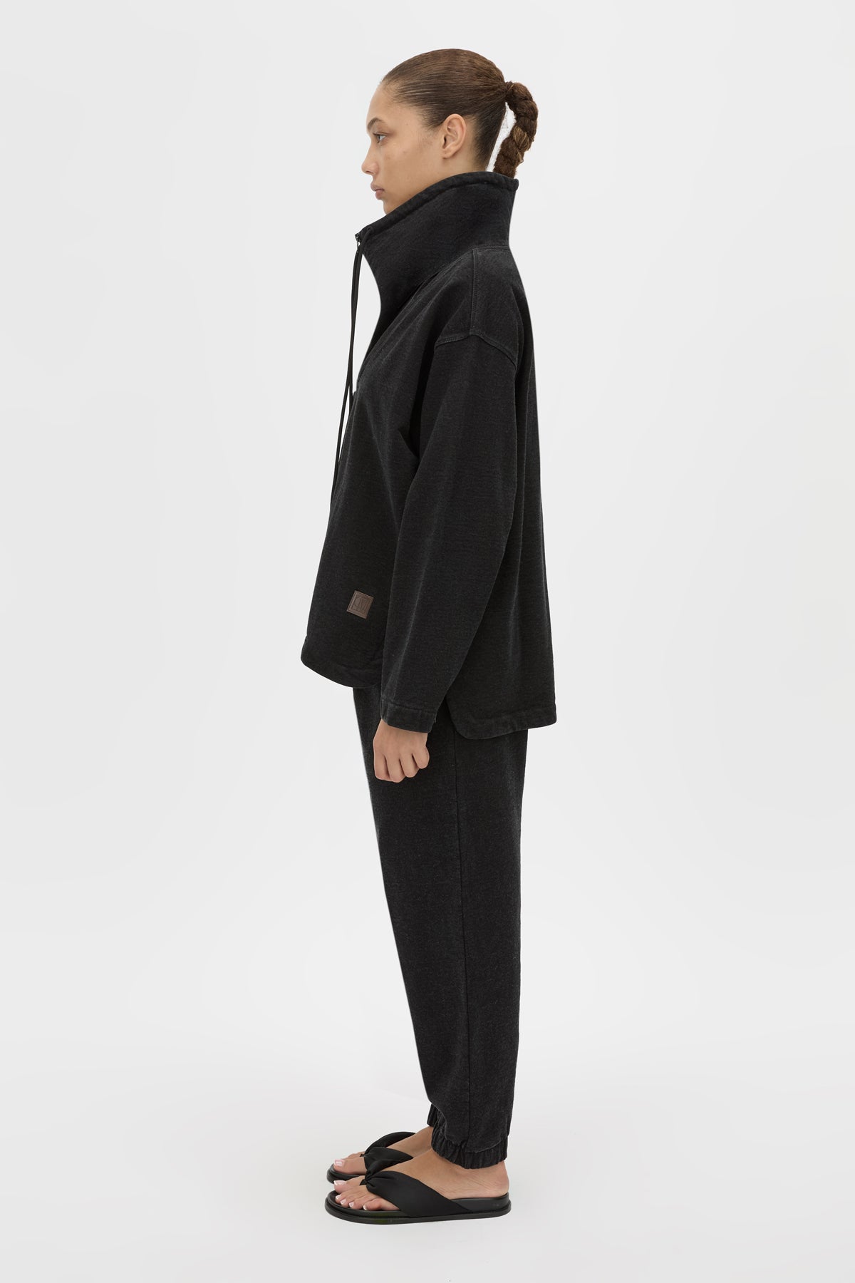 Sorrell Denim Fleece Pullover Top