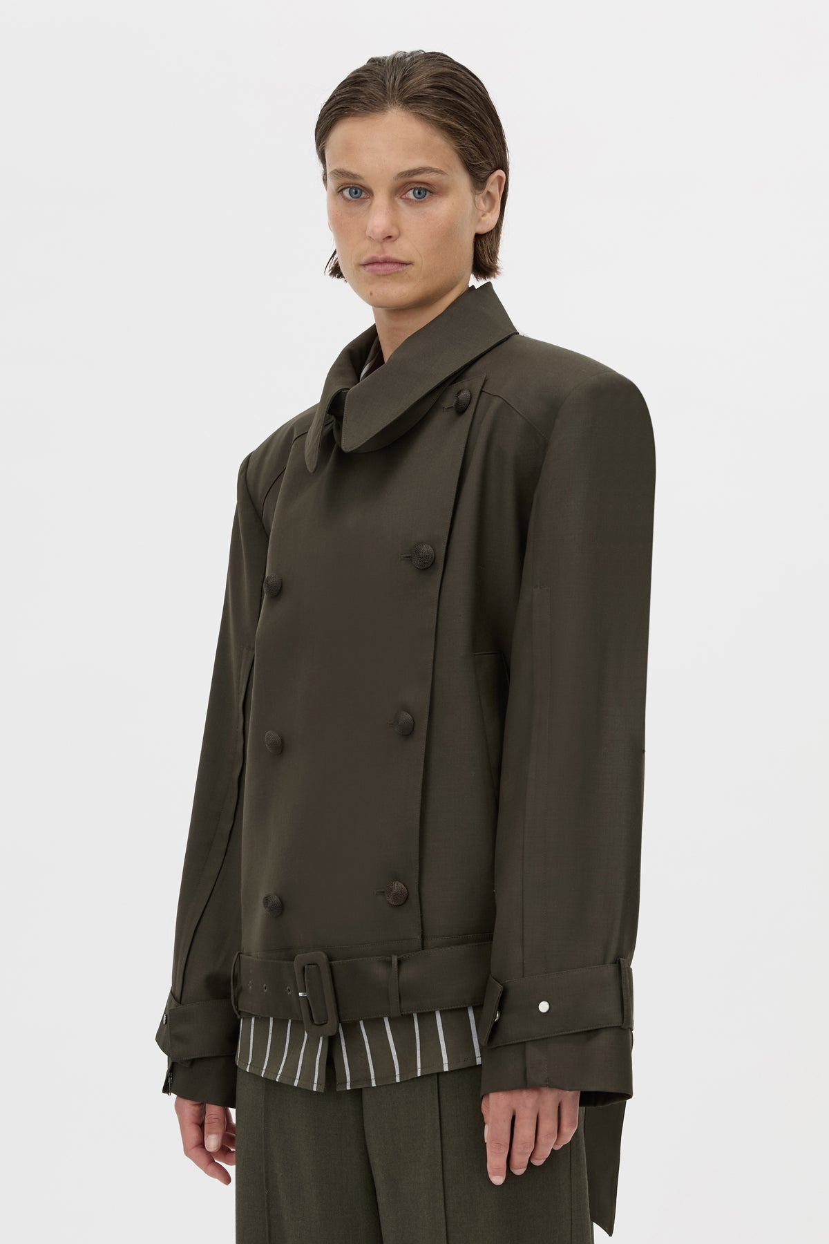 Tari Short Trench Jacket
